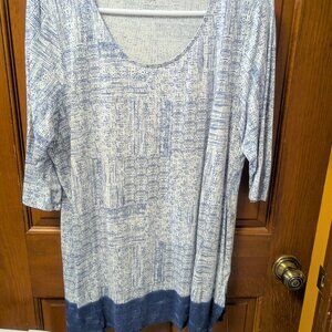 Womens Tunic top, size Large